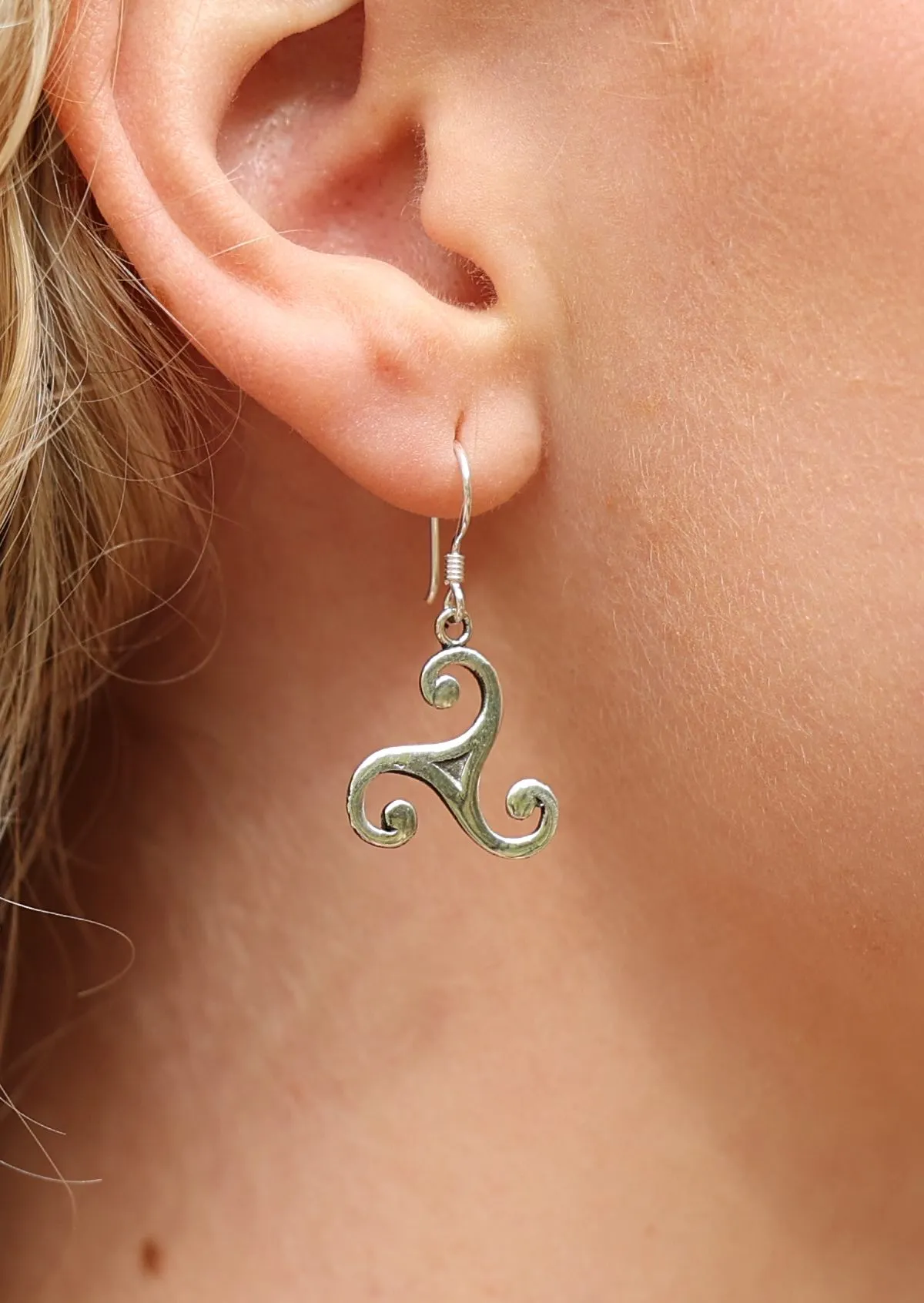 Triskele Earrings