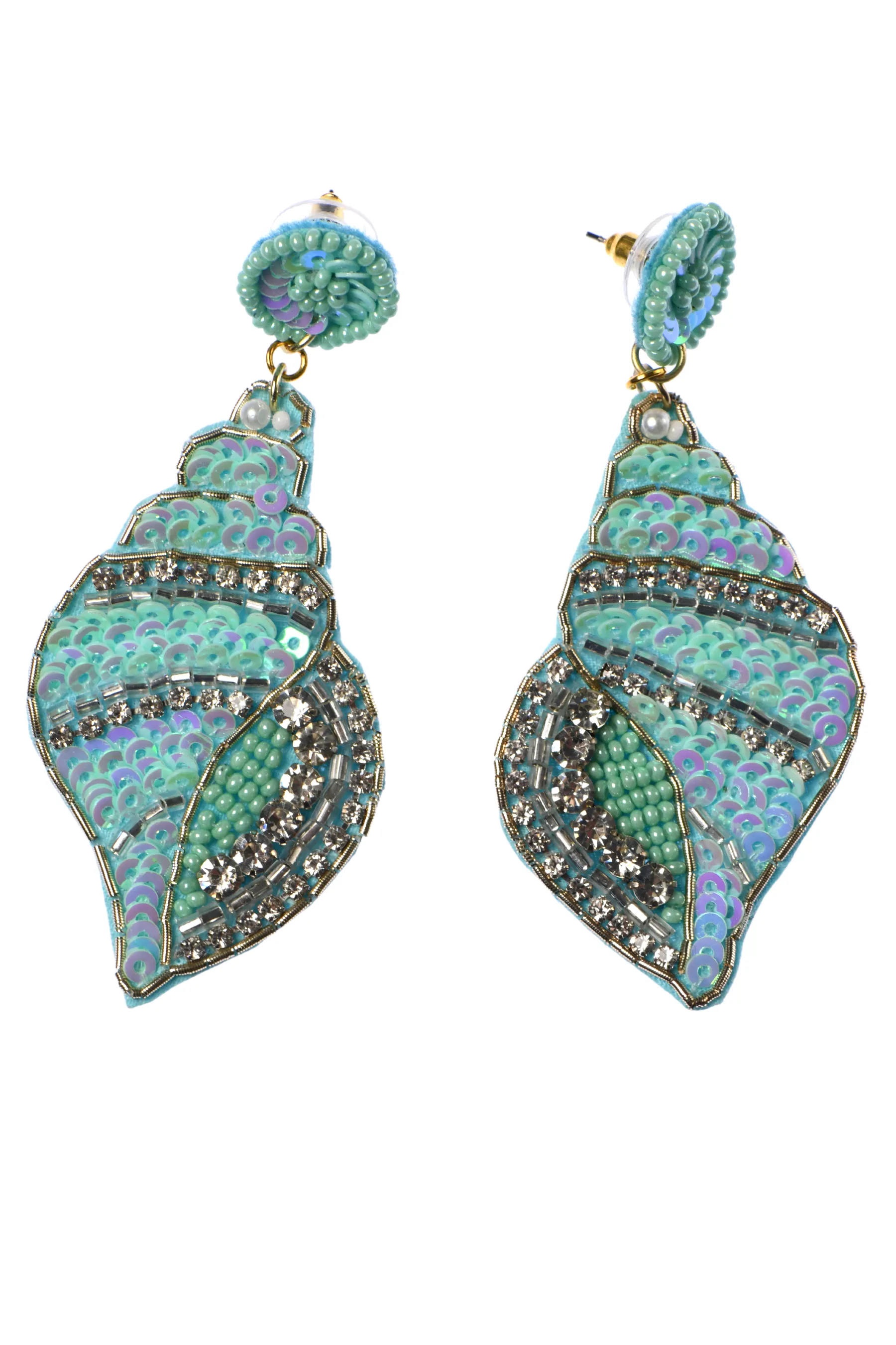 Under the Sea Earrings / Turquoise