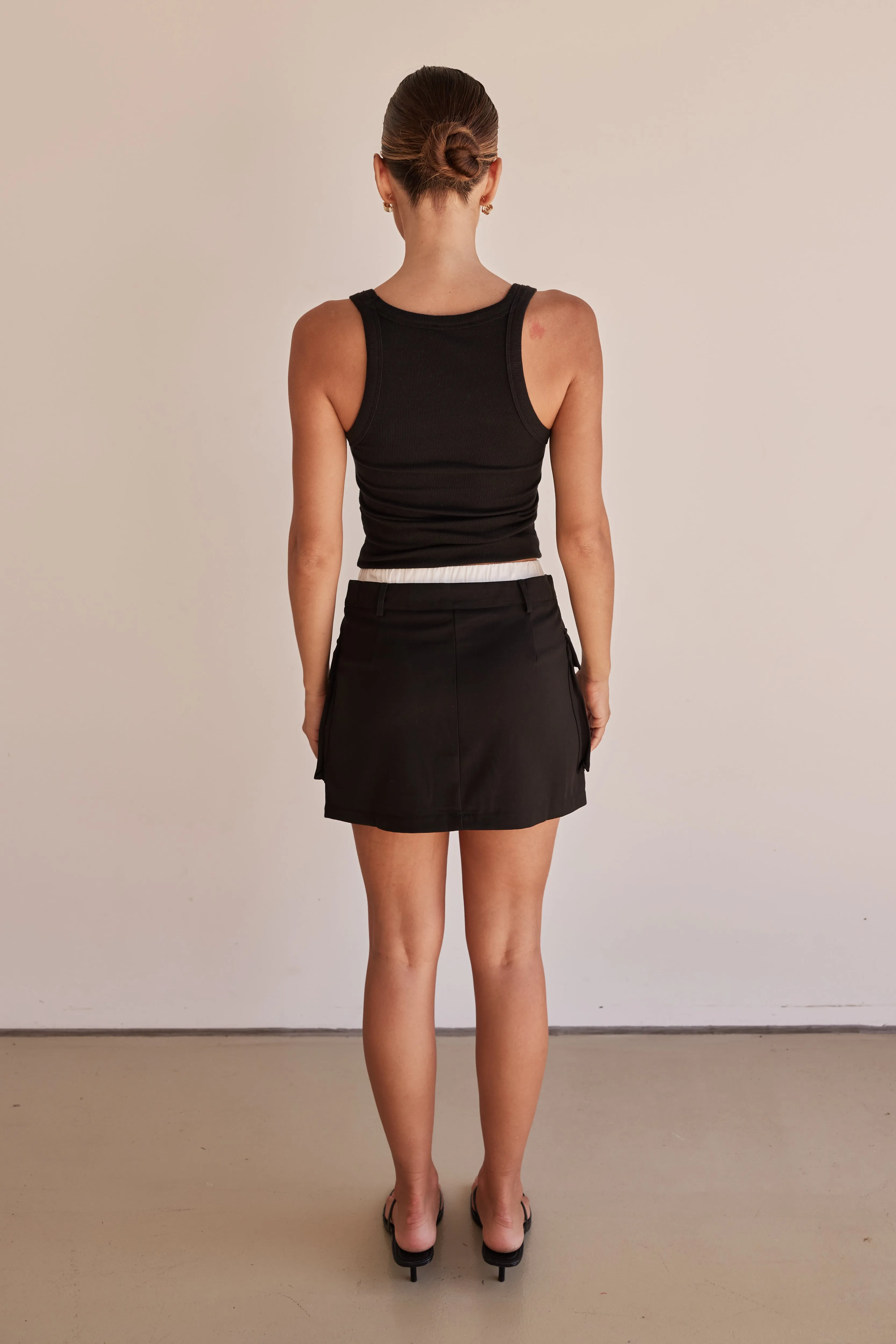 Verity Mini Skirt (Black)