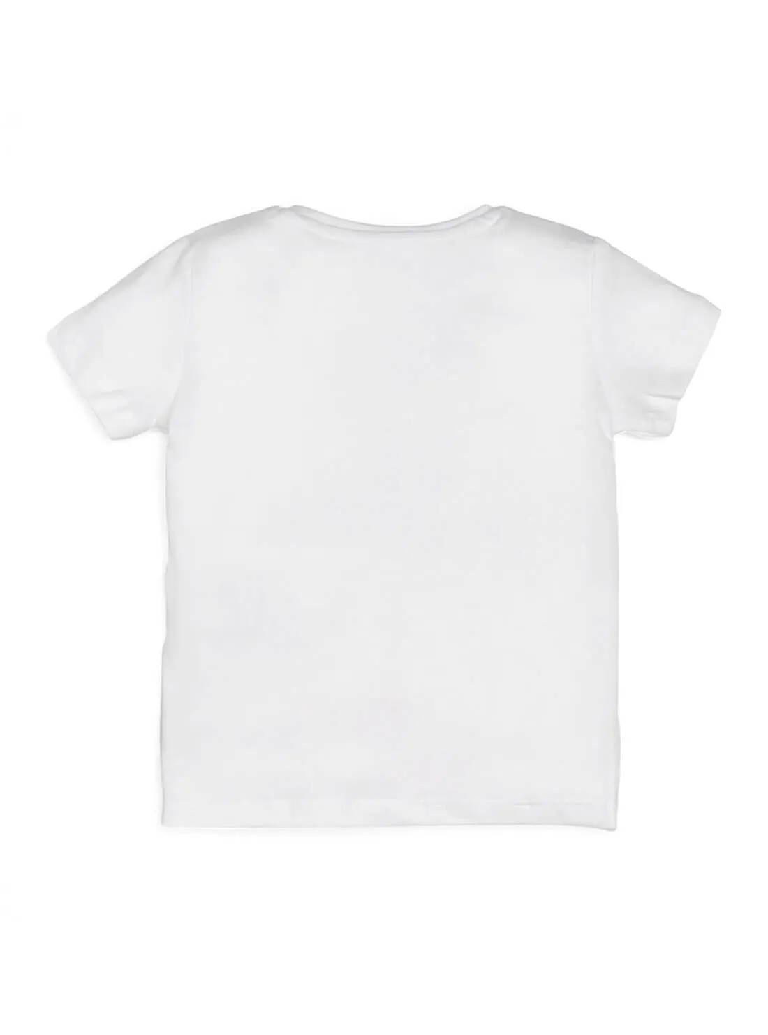 White Sequin T-Shirt (2-7)