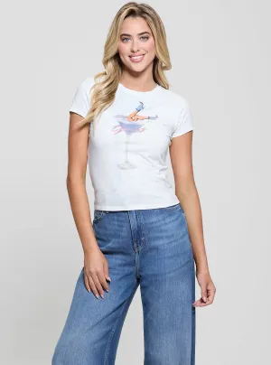 White Tini Boots R5 T-Shirt