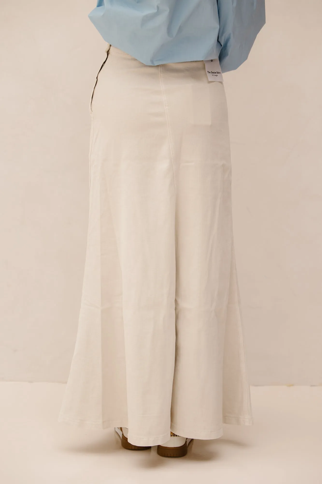Willie denim rok beige