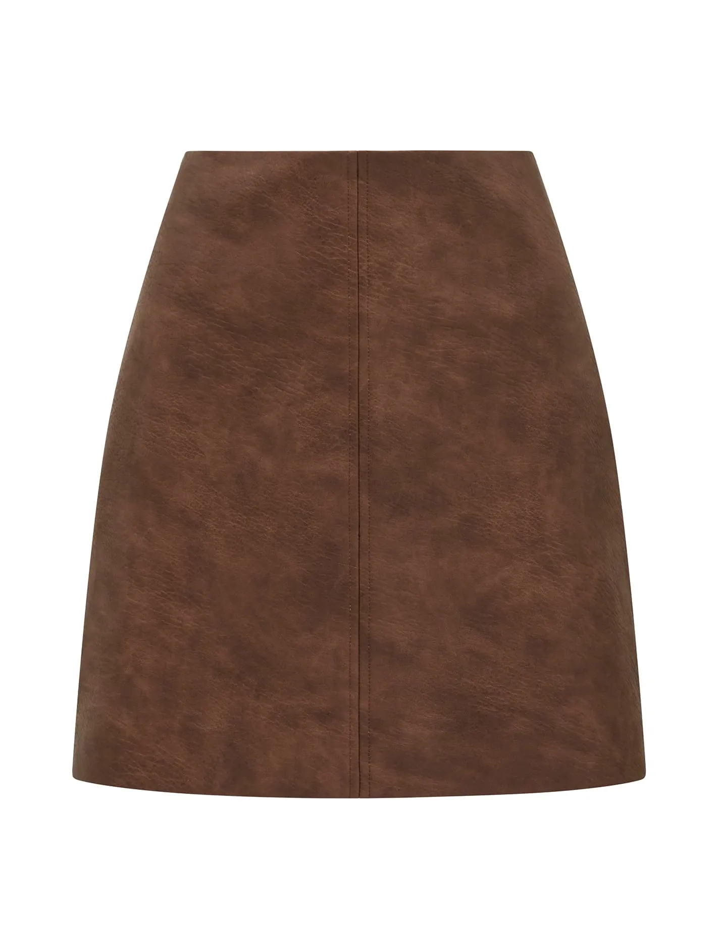 Wren Vegan Leather Mini Skirt