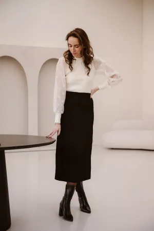 Yasalisa long skirt black