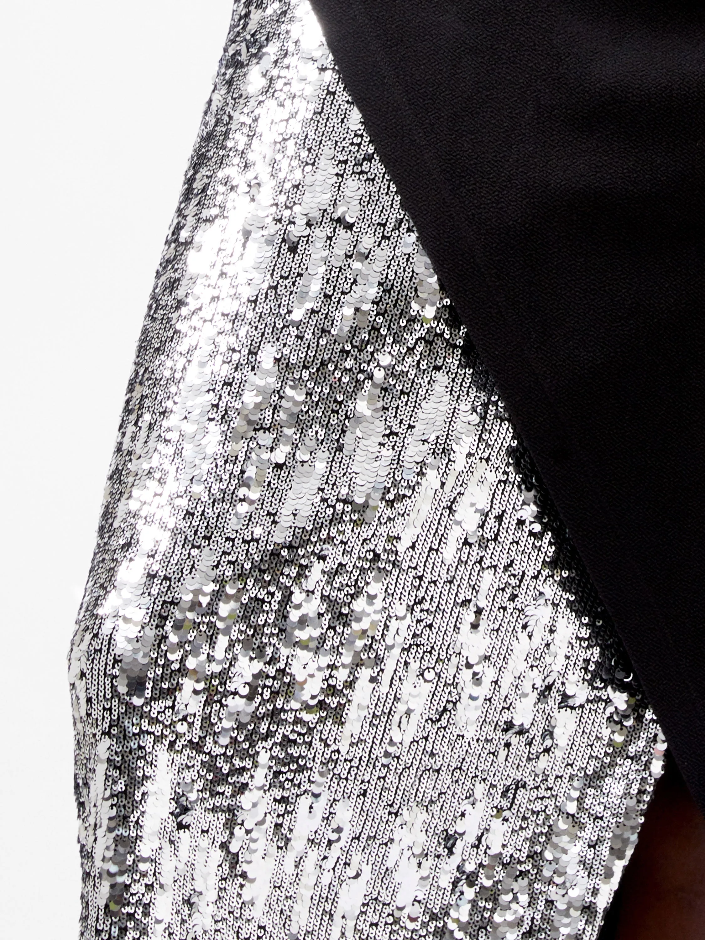 Zanna Jersey Sequin Mix Midi Dress